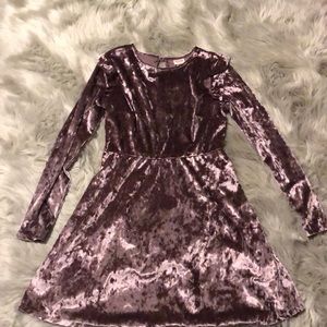 Crushed believer dress